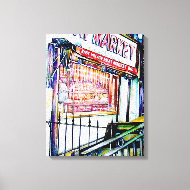 Öster byns visdomsgarden canvastryck (Framsida)