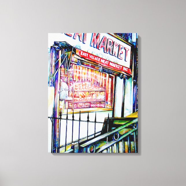 Öster byns visdomsgarden canvastryck (Framsida)