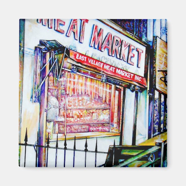 Öster byns visdomsgarden magnet (Framsidan)