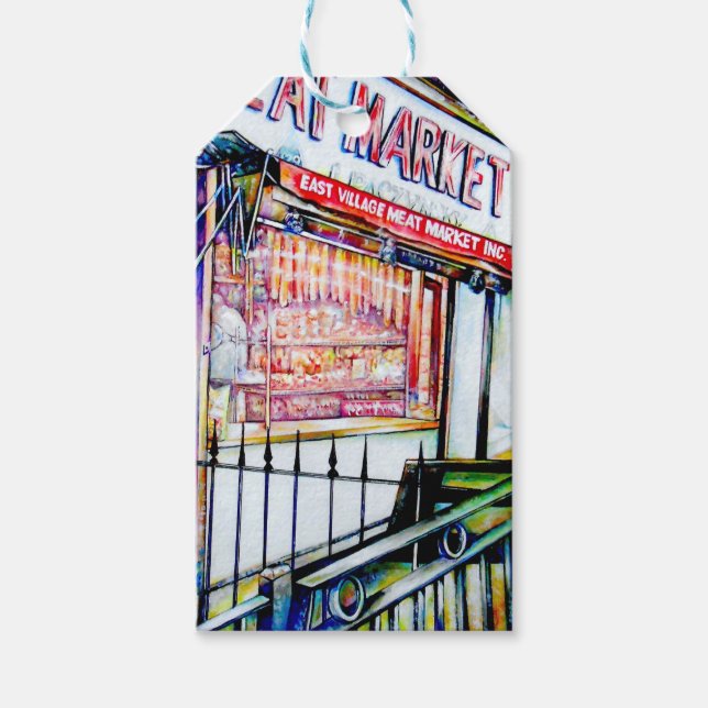 Öster byns visdomsgarden presentetikett (Framsidan)