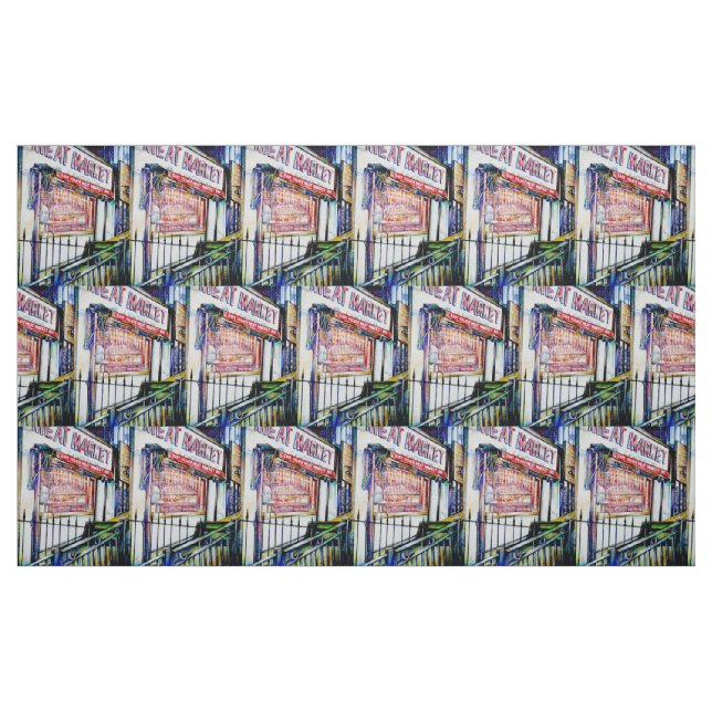 Öster byns visdomsgarden tyg (Fat Quarter)