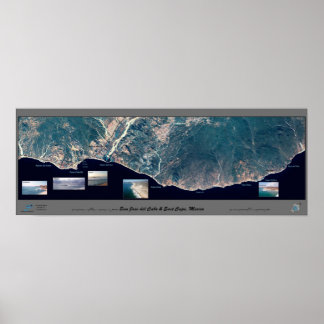 Öster Cape, Baja Kalifornien-poster Poster