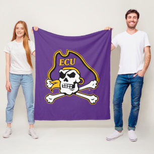 Öster Carolina Universiteten ECU PIRATER Fleecefilt