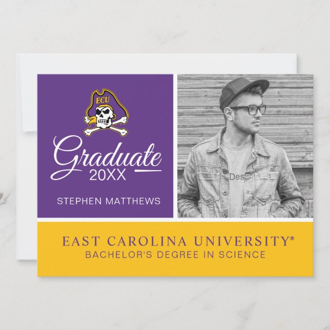 Öster Carolina Universiteten | ECU PIRATER Inbjudningar (Framsida)