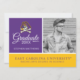 Öster Carolina Universiteten ECU PIRATER Inbjudningar