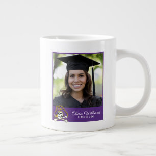 Öster Carolina Universiteten ECU PIRATER Jumbo Mugg