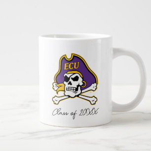 Öster Carolina Universiteten ECU PIRATER Jumbo Mugg