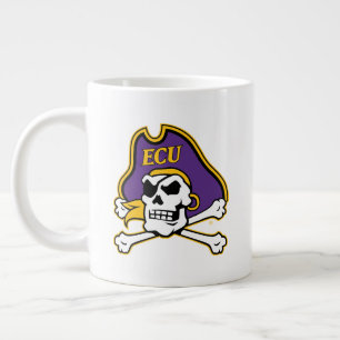 Öster Carolina Universiteten   ECU PIRATER Jumbo Mugg