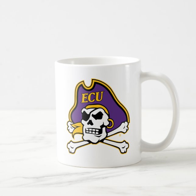 Öster Carolina Universiteten | ECU PIRATER Kaffemugg (Höger)