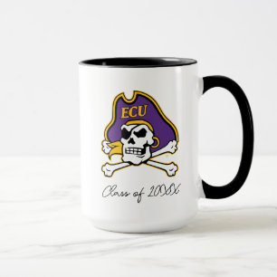 Öster Carolina Universiteten ECU PIRATER Mugg