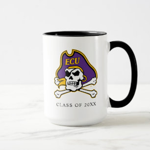 Öster Carolina Universiteten ECU PIRATER Mugg