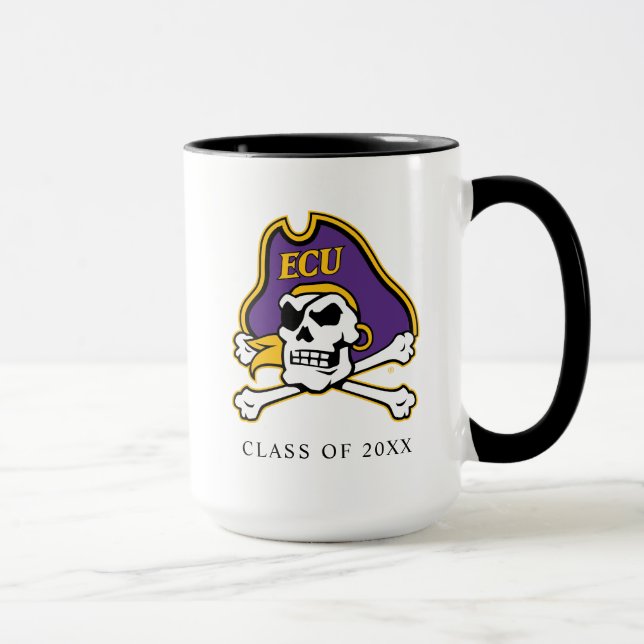 Öster Carolina Universiteten | ECU PIRATER Mugg (Höger)