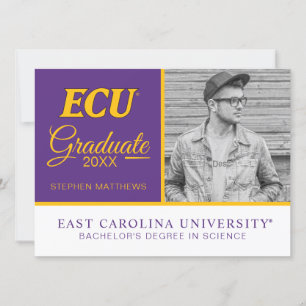 Öster Carolina Universiteten Logotyp ecu Inbjudningar