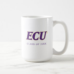 Öster Carolina Universiteten   Logotyp ecu Kaffemugg