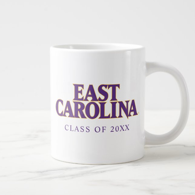 Öster Carolina Universiteten | Öster Carolina Jumbo Mugg (Höger)