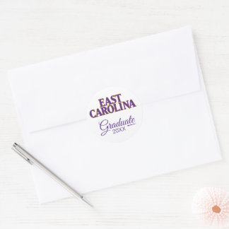 Öster Carolina Universiteten | Öster Carolina Runt Klistermärke