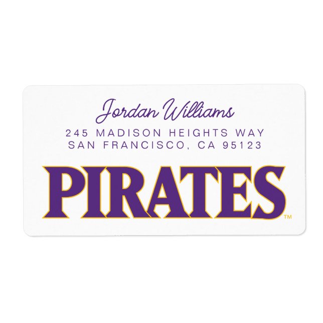 Öster Carolina Universiteten | PIRATER Fraktsedel (Framsidan)