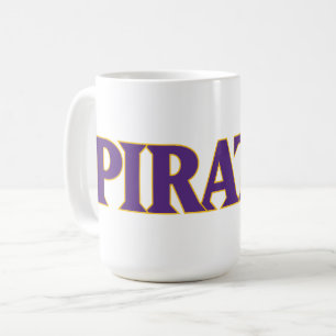 Öster Carolina Universiteten PIRATER Kaffemugg