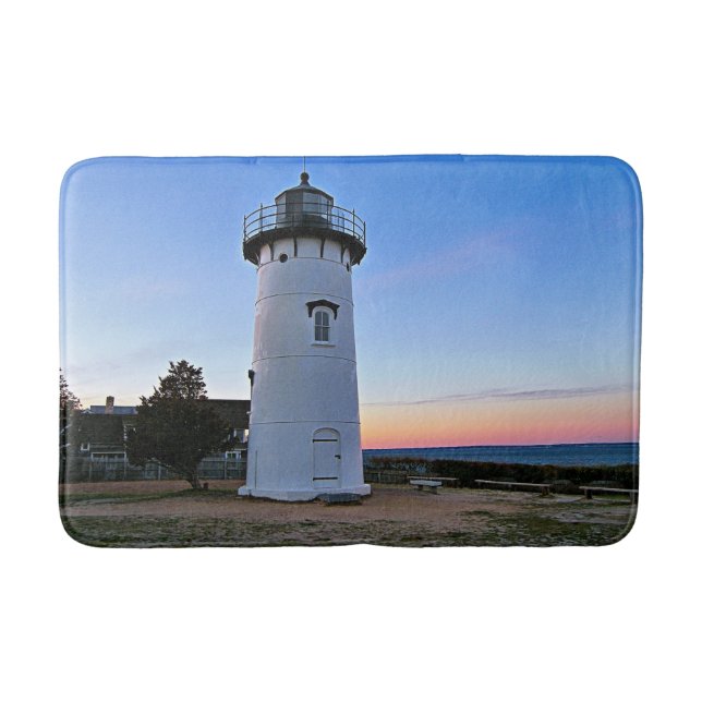 Öster Chop Lighthouse, Massachusetts Bath Mat Badrumsmatta (Framsidan)