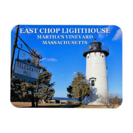 Öster Chop Lighthouse, Massachusetts Photo Magnet