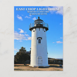 Öster Chop Lighthouse, Massachusetts Postcard Vykort