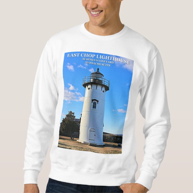 Öster Chop Lighthouse, Massachusetts Sweatshirt (Framsida)