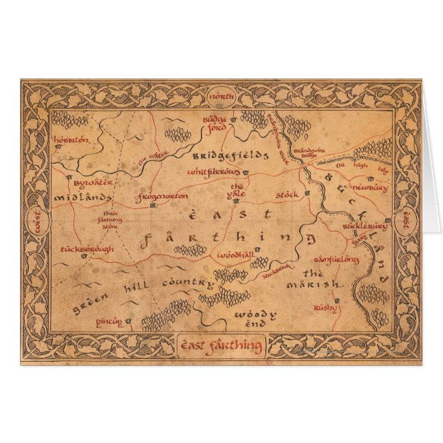 Öster Farthing Hälsningskort (Framsidan Horizontal)