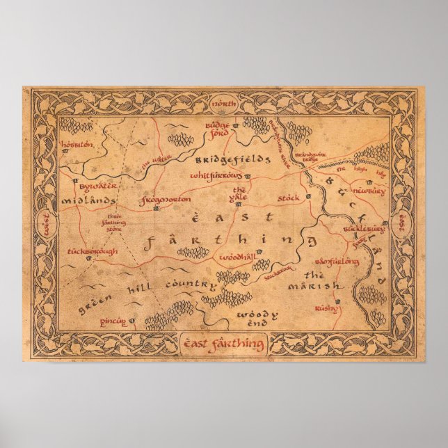 Öster Farthing Poster (Framsidan)