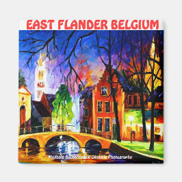 ÖSTER FLANDER BELGIUM Magnet BY Moji Okubule