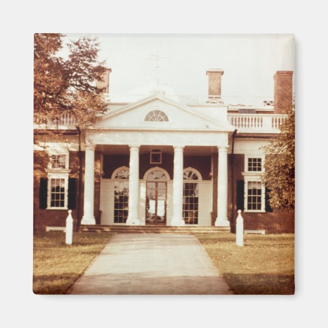 Öster Front de Monticello Magnet (Framsidan)