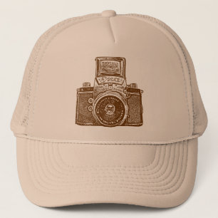 Öster German Camera - Brown Keps