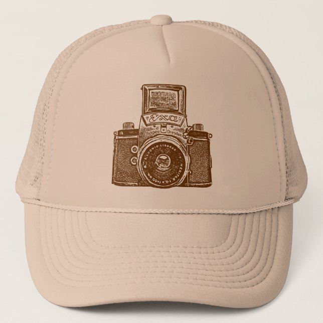 Öster German Camera - Brown Keps (Framsida)