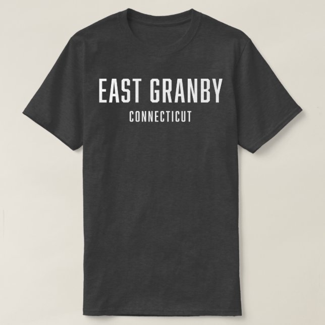Öster Granby Connecticut TShirt T Shirt (Design framsida)