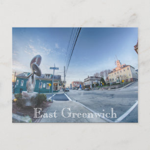 Öster Greenwich RI Vykort