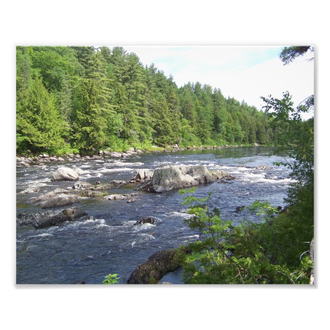 Öster Gren Penobscot Fototryck (Framsidan)