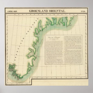 Öster Grönland 20 Poster
