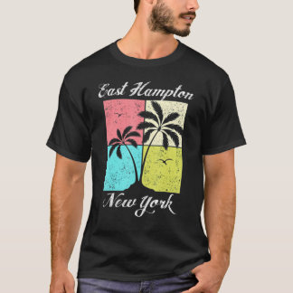 Öster Hampton Beach ny Tropical Vibes Summer Vacat T Shirt