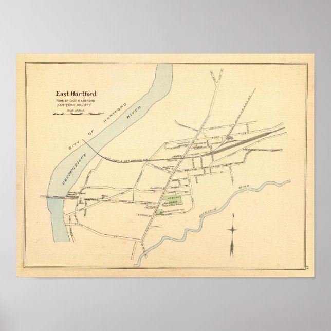 Öster Hartford Poster (Framsidan)