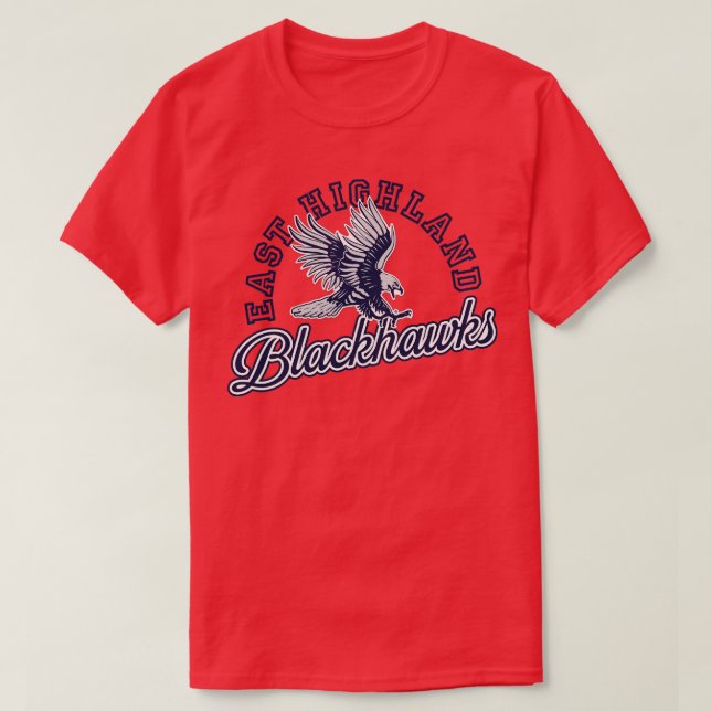 Öster Highland Blackhawks T Shirt (Design framsida)