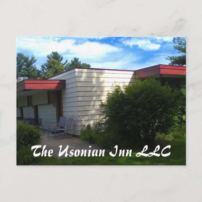 Öster hörnvy - vykort (Framsida)