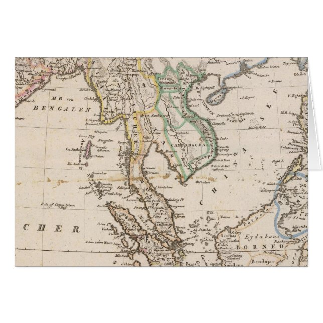 Öster Indien 2 Hälsningskort (Framsidan Horizontal)