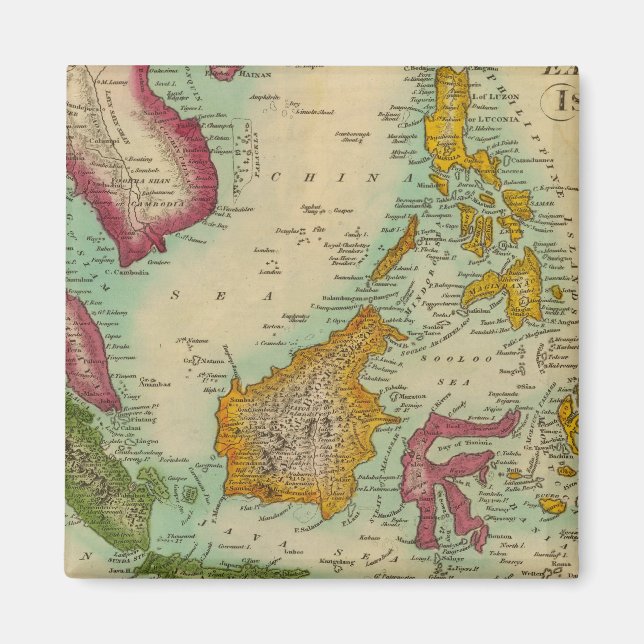 Öster Indien Magnet (Framsidan)