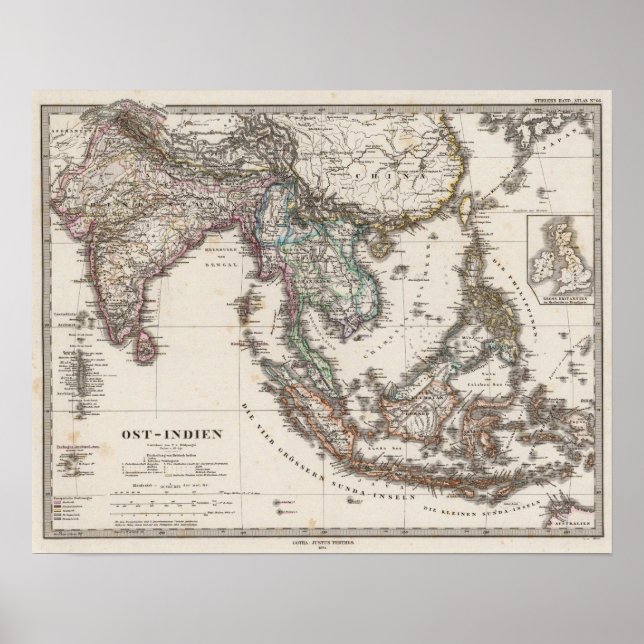 Öster Indien Poster (Framsidan)