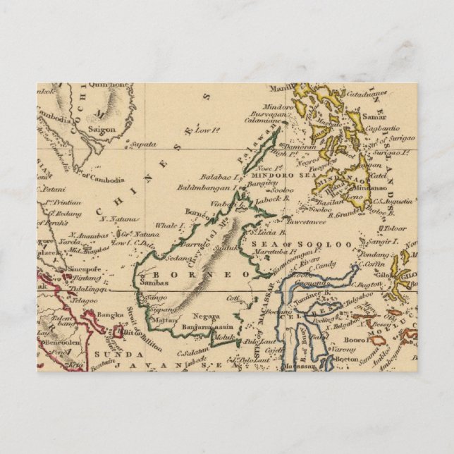 Öster Indien Vykort (Framsida)