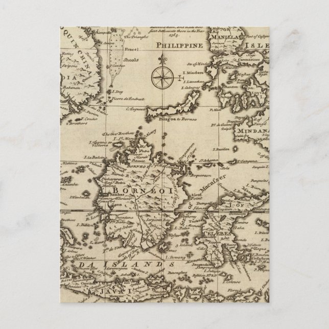 Öster Indien Vykort (Framsida)