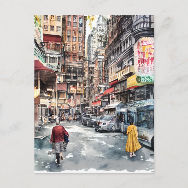 Öster, Japan, Tokyo Vykort (Framsida)