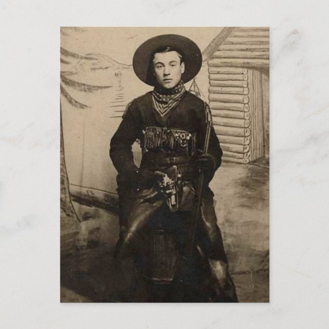 Öster Kusten Cowboy Vykort (Framsida)