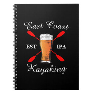 Öster Kusten Kayaking shirt IPA ölanteckning bok Anteckningsbok