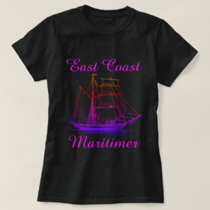 Öster kusten Maritimer sjöskjorta frakt T Shirt