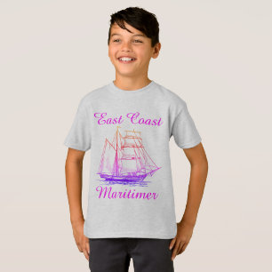 Öster kusten Maritimer sjöskjorta frakt T Shirt